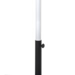 Amalfi Water Resistant Fabric And Aluminum Patio Umbrella with Base Set