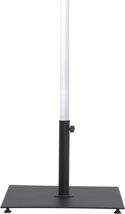Amalfi Water Resistant Fabric And Aluminum Patio Umbrella with Base Set