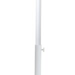 Amalfi Water Resistant Fabric And Aluminum Patio Umbrella with Base Set