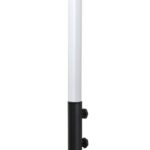 Amalfi Water Resistant Fabric And Aluminum Patio Umbrella with Base Set