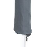Amalfi Water Resistant Fabric And Aluminum Patio Umbrella with Base Set