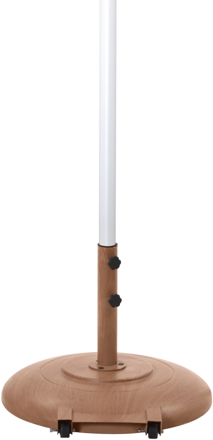 Amalfi Water Resistant Fabric And Aluminum Patio Umbrella with Base Set