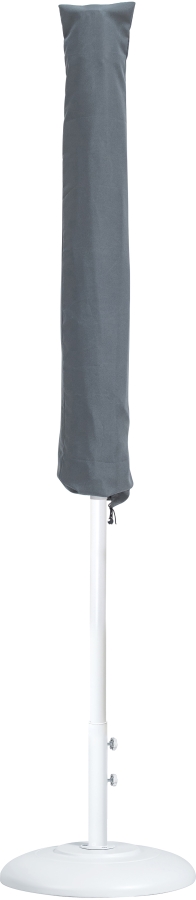 Amalfi Water Resistant Fabric And Aluminum Patio Umbrella with Base Set