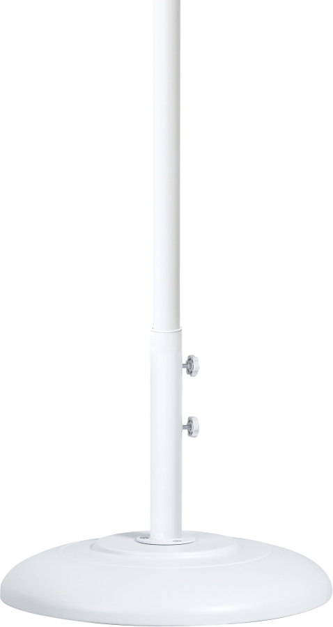Amalfi Water Resistant Fabric And Aluminum Patio Umbrella with Base Set