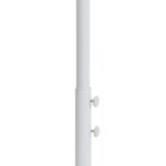 Amalfi Water Resistant Fabric And Aluminum Patio Umbrella with Base Set