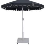 Amalfi Water Resistant Fabric And Aluminum Patio Umbrella