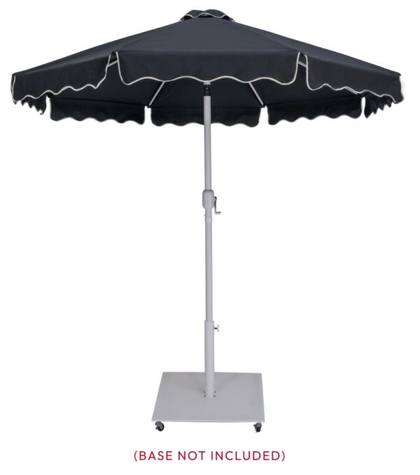 Amalfi Water Resistant Fabric And Aluminum Patio Umbrella