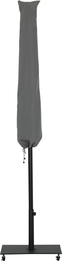 Amalfi Water Resistant Fabric And Aluminum Patio Umbrella with Base Set
