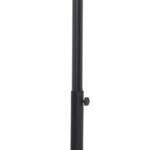 Amalfi Water Resistant Fabric And Aluminum Patio Umbrella with Base Set