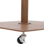 Amalfi Water Resistant Fabric And Aluminum Patio Umbrella with Base Set