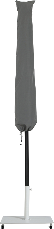 Amalfi Water Resistant Fabric And Aluminum Patio Umbrella with Base Set