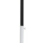 Amalfi Water Resistant Fabric And Aluminum Patio Umbrella with Base Set