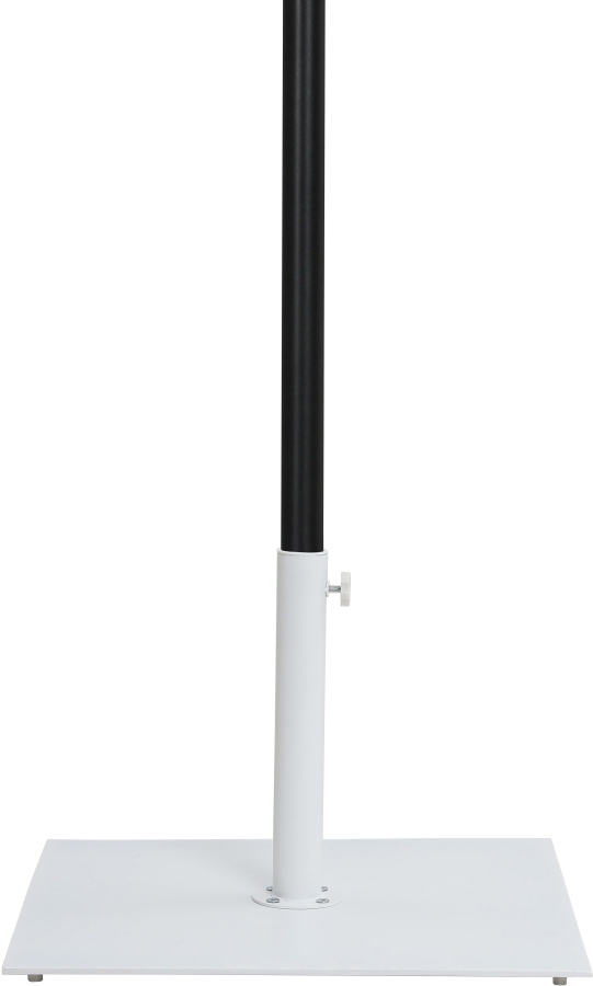 Amalfi Water Resistant Fabric And Aluminum Patio Umbrella with Base Set