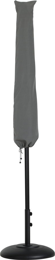 Amalfi Water Resistant Fabric And Aluminum Patio Umbrella with Base Set