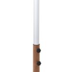 Amalfi Water Resistant Fabric And Aluminum Patio Umbrella with Base Set