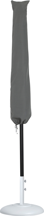Amalfi Water Resistant Fabric And Aluminum Patio Umbrella with Base Set