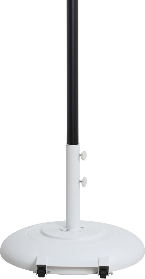 Amalfi Water Resistant Fabric And Aluminum Patio Umbrella with Base Set
