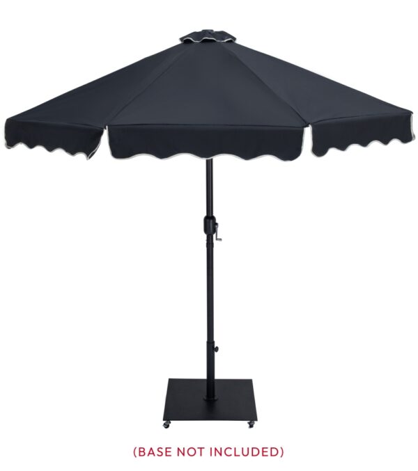 Amalfi Water Resistant Fabric And Aluminum Patio Umbrella