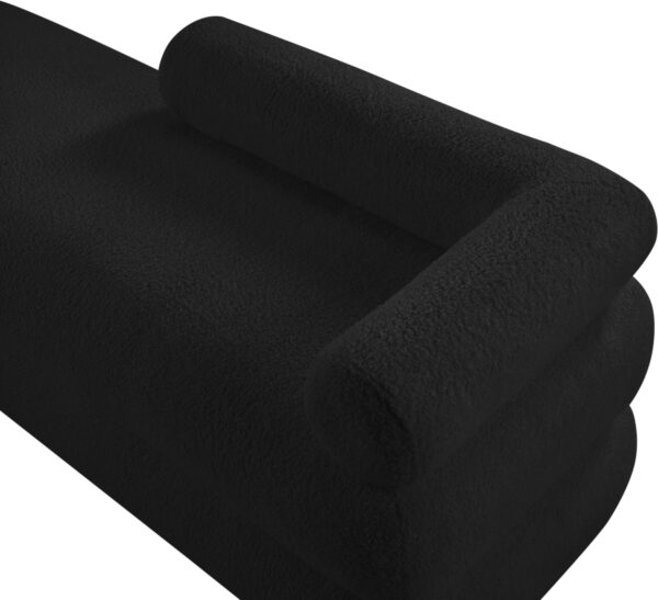 Kennedy Teddy Fabric Upholstered Bench