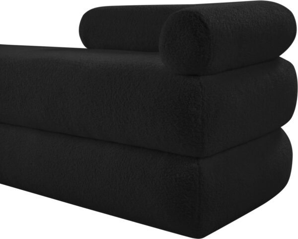 Kennedy Teddy Fabric Upholstered Bench