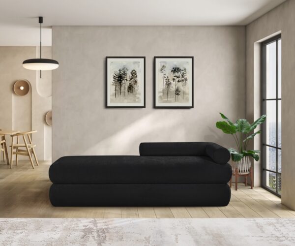 Kennedy Chenille Fabric Upholstered Bench