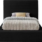 Dexter Corduroy Fabric Upholstered Bed