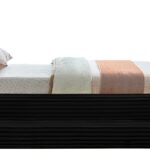 Drew Corduroy Fabric Upholstered Twin Bed