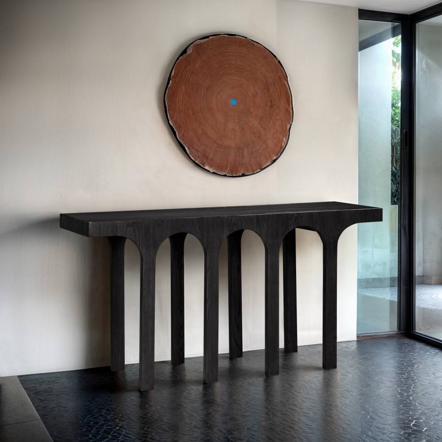 Westfield Solid Wood And Oak Veneer Console Table