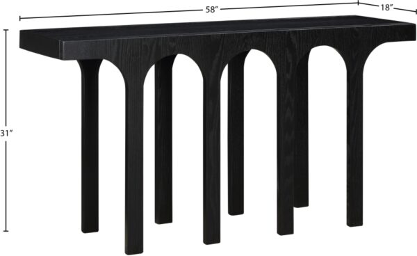 Westfield Solid Wood And Oak Veneer Console Table