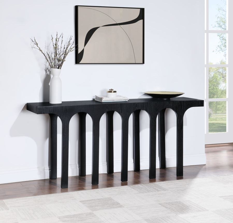 Westfield Solid Wood And Oak Veneer Console Table