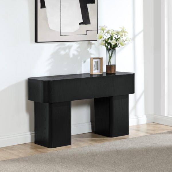 Oakmont Oak Veneer Console Table