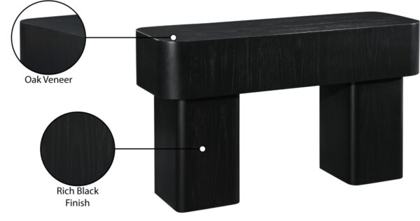Oakmont Oak Veneer Console Table