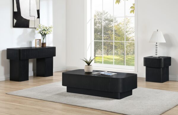 Oakmont Oak Veneer Console Table