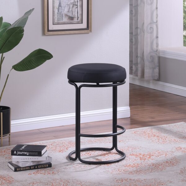 Madison Vegan Leather Upholstered Counter Stool