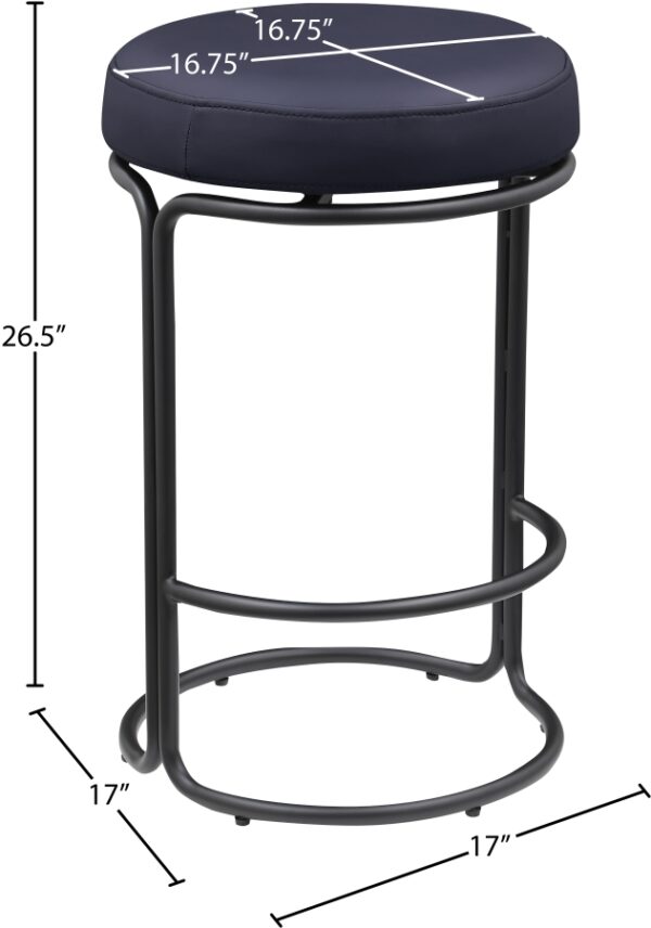 Madison Vegan Leather Upholstered Counter Stool