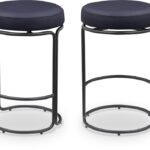 Madison Vegan Leather Upholstered Counter Stool