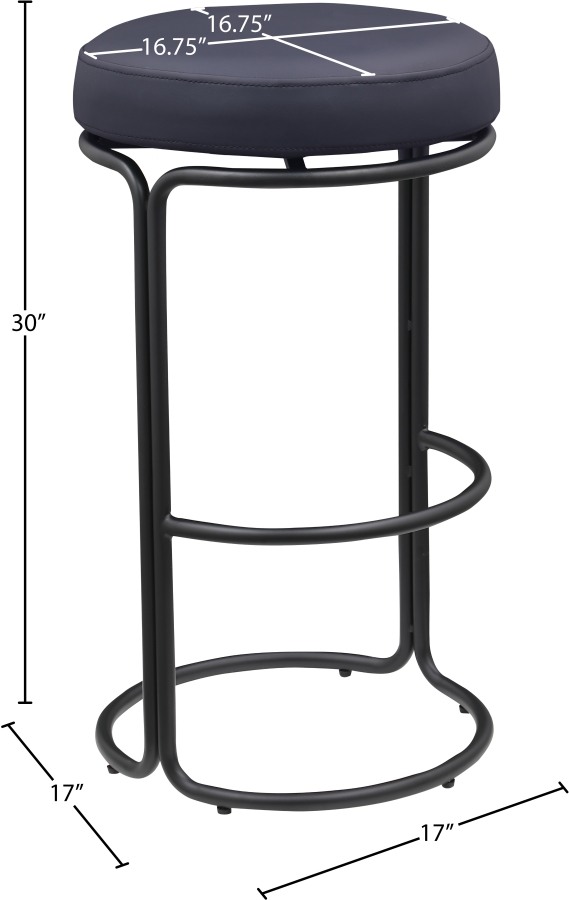 Madison Vegan Leather Upholstered Bar Stool