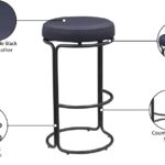 Madison Vegan Leather Upholstered Bar Stool