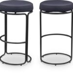 Madison Vegan Leather Upholstered Bar Stool