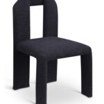 Bennett Boucle Fabric Upholstered Dining Chair