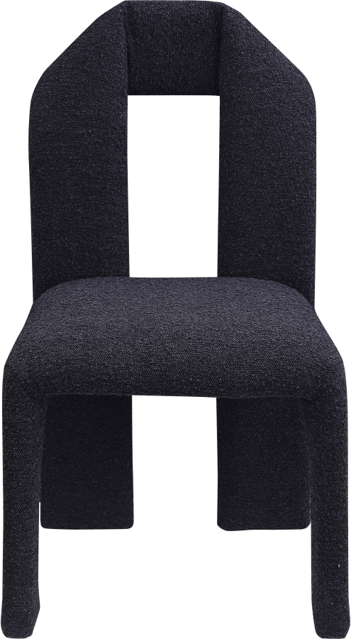Bennett Boucle Fabric Upholstered Dining Chair