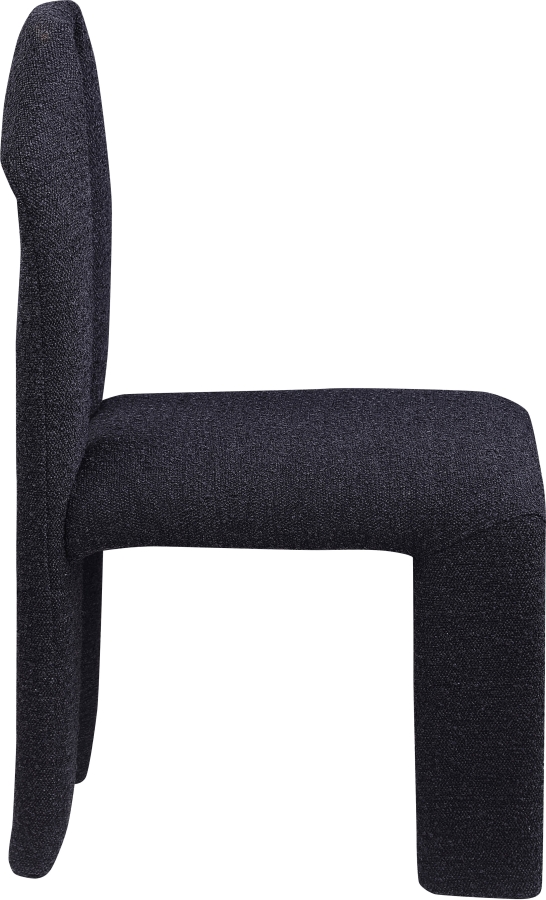 Bennett Boucle Fabric Upholstered Dining Chair