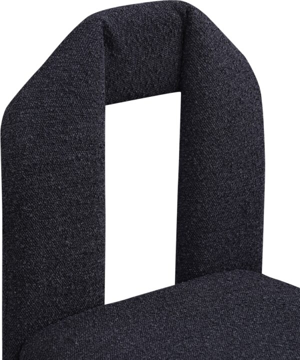 Bennett Boucle Fabric Upholstered Dining Chair