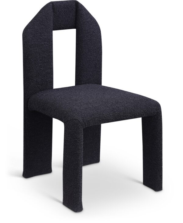 Bennett Boucle Fabric Upholstered Dining Chair