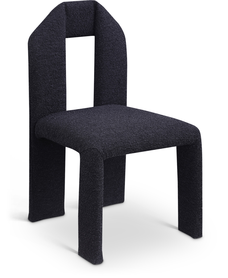 Bennett Boucle Fabric Upholstered Dining Chair