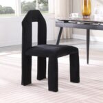 Bennett Chenille Fabric Upholstered Dining Chair
