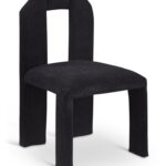 Bennett Chenille Fabric Upholstered Dining Chair