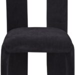 Bennett Chenille Fabric Upholstered Dining Chair