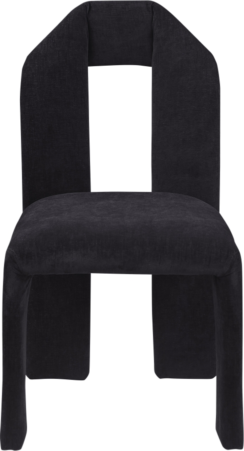 Bennett Chenille Fabric Upholstered Dining Chair