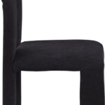 Bennett Chenille Fabric Upholstered Dining Chair
